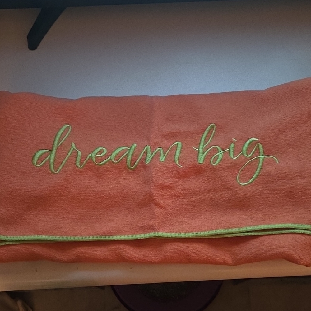 Summer & Rose Orange Yoga Towel